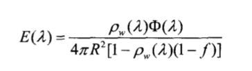 總照度E（λ）計(jì)算公式