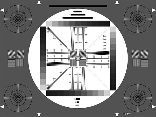 高分辨率測(cè)試卡TE097